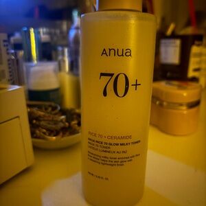 Anua Rice 70+ Ceramide Glow Milky Toner